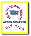 Action Group for Health, Human Rights, and HIV/AIDS logo