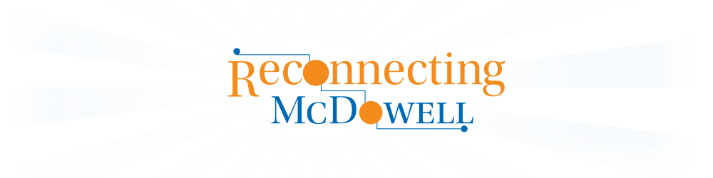 Reconnecting McDowell logo